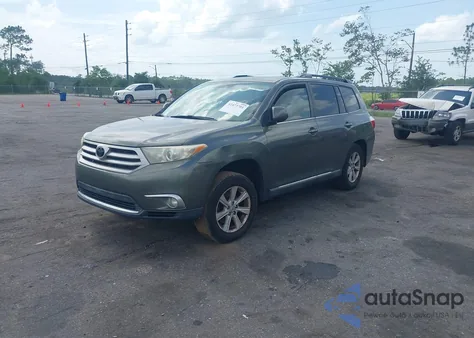 2011 Toyota Highlander Se V6 from USA, damaged, VIN 5TDZK3EH8BS033751